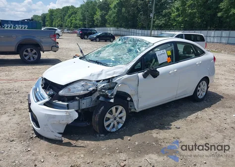 2013 Ford Fiesta Se из США, поврежденный, VIN 3FADP4BJ6DM223596